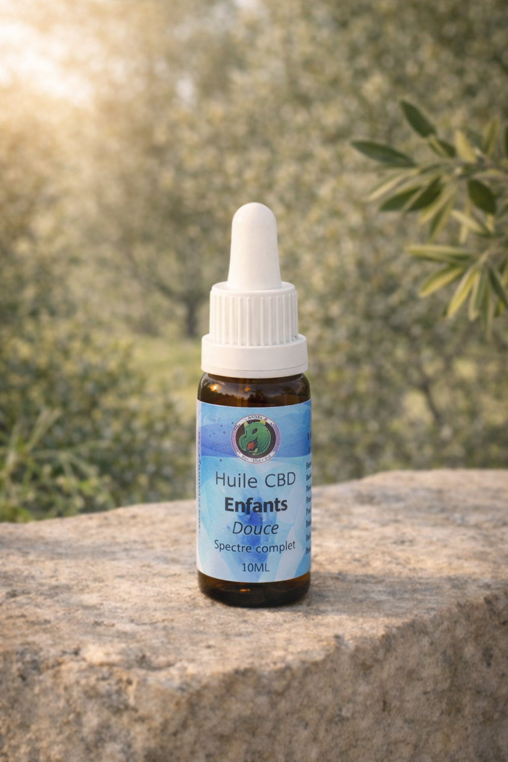 Huile douce au CBD - spectre complet - production française