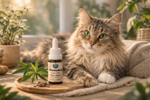 Lire la suite à propos de l’article CBD pour chat : tout savoir sur le cannabidiol félin