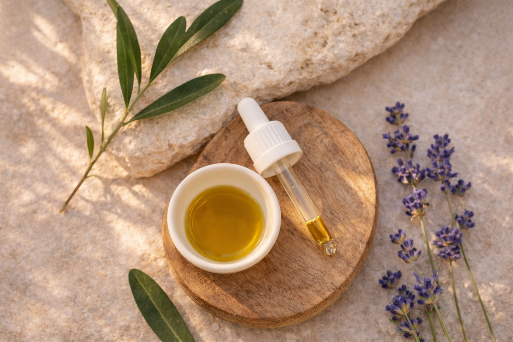 Huile CBD spectre complet élaborée artisanalement en Provence par L'herbe du Dragon