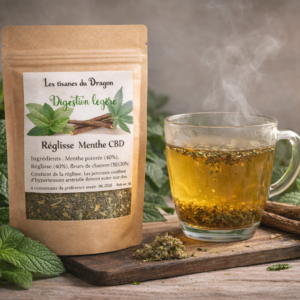 Réglisse-Menthe-CBD « Digestion légère »