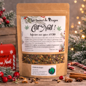 Tisane au CBD et épices « Tisane d’hiver »
