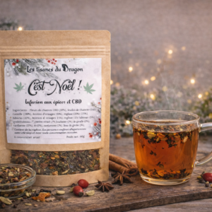 Tisane au CBD et épices « Tisane d’hiver »