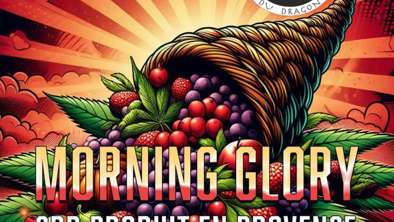 Pochette CBD morning glory