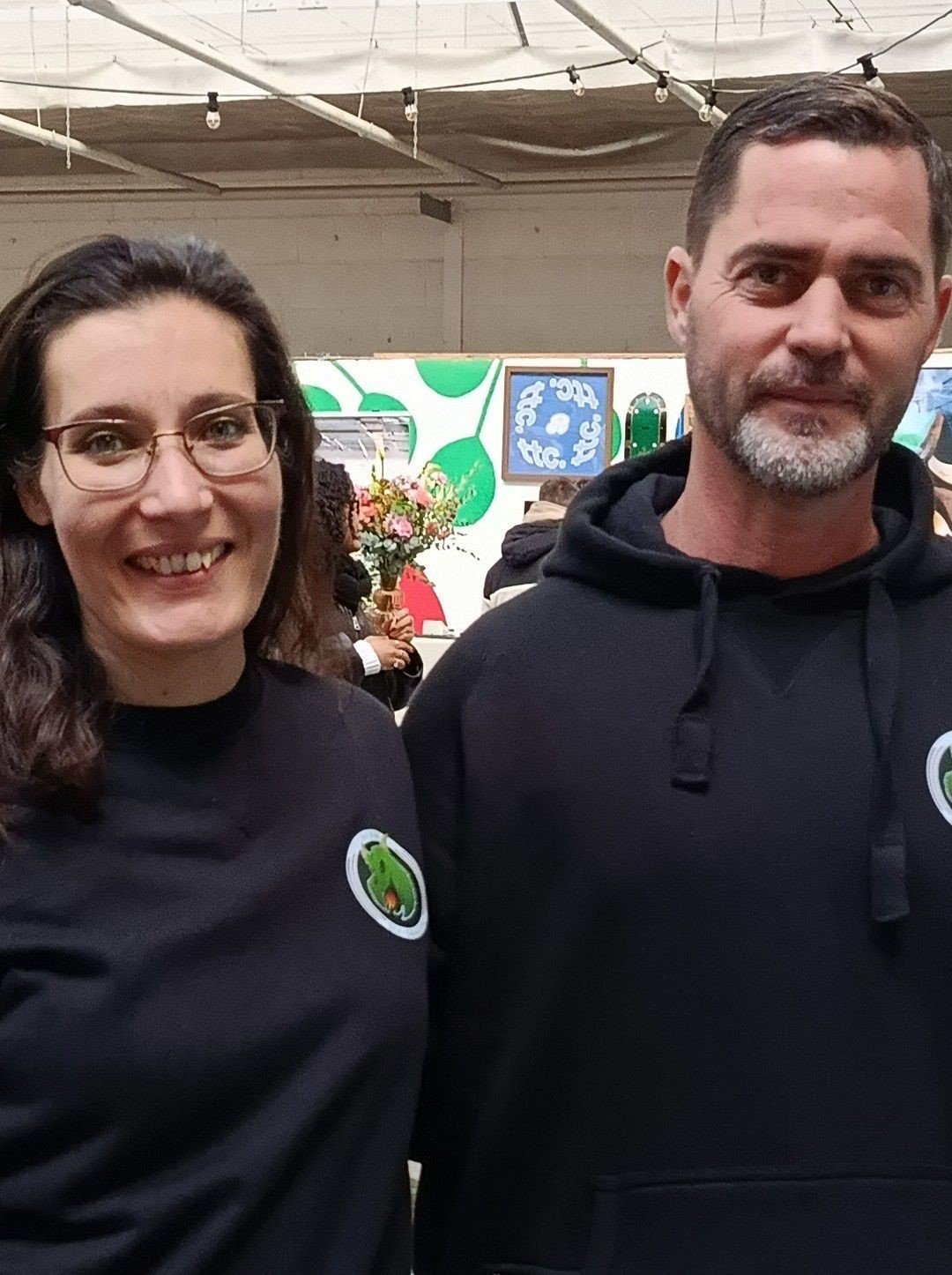 Christelle et Mathieu, producteurs de L'Herbe du Dragon, présents au Concours Général Cannabique Platinum CBD Cup le 28 mars 2026 à Nantes